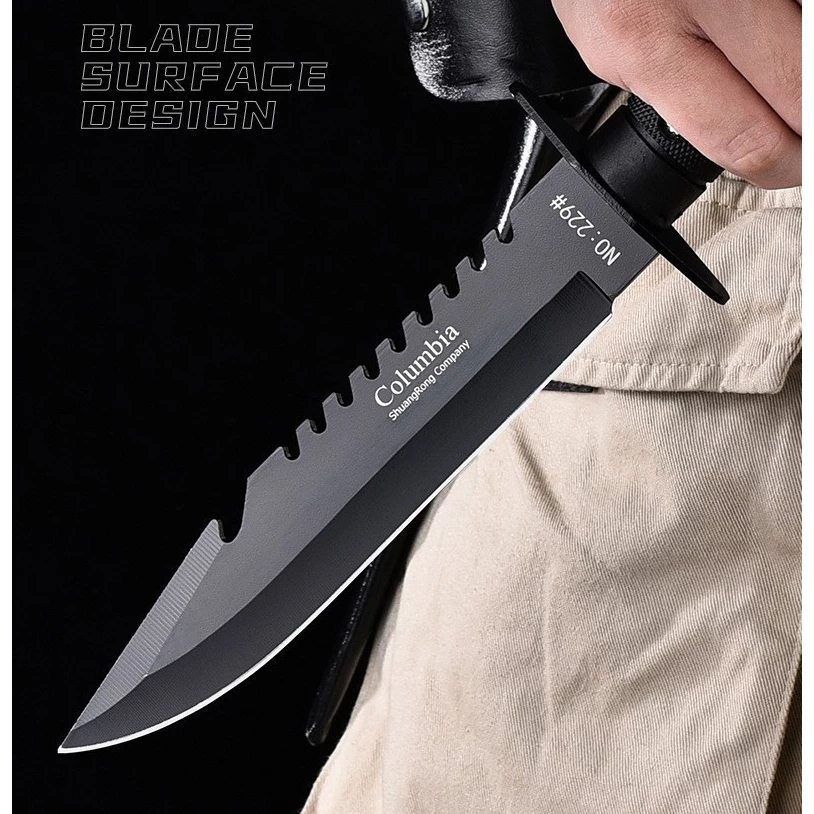 มีดเดินป่า KNIFE X-301 ด้ามตรง 11.5 นิ้ว thumbnail 4