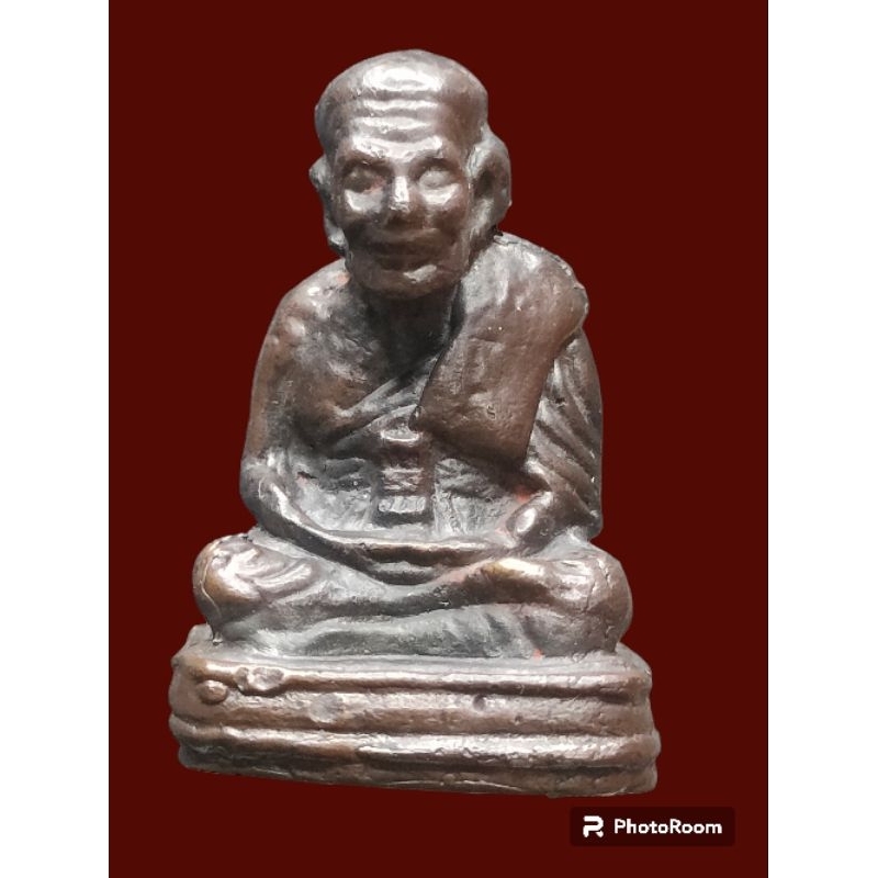 รูปหล่อหลวงปู่ทวดเบตงปี 05เนื้อนวะก้นตอกเลข 472