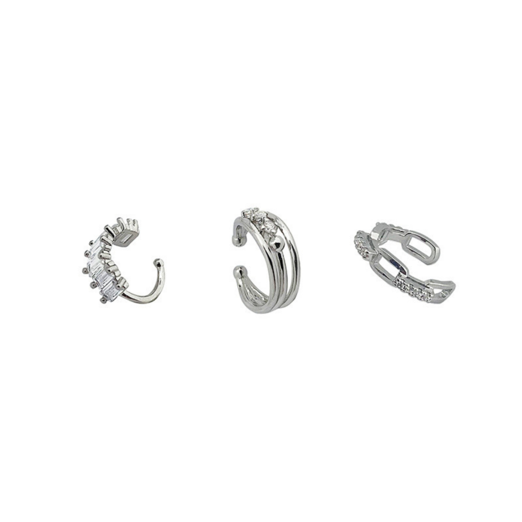 MNL ต่างหูเกาะหู Gorya พลังความเชื่อของเหล่าเอลฟ์ เกี่ยวใบหู earcuff แบบห่วง เครื่องประดับแฟชั่นเงินแท้ สไตล์เท่ๆ เกาหลี ราคา ถูกที่สุด ดีลบีเคเค แกลเลอรีภาพที่ 8