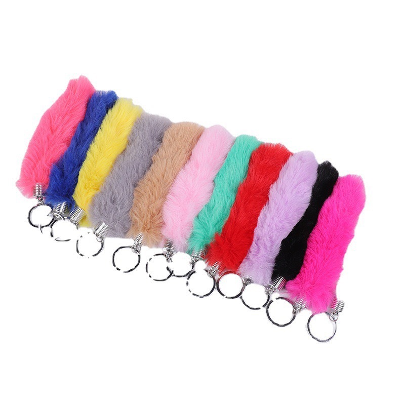 🇹🇭พร้อมส่งจากไทย ราคาส่ง พวงกุญแจปลาหมึก พวงกุญแจหาง คละสี12ชิ้นXzy Xwb