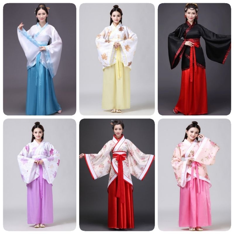 ชุดจีนโบราณ ชุดจอมยุทธ​สาว พร้อมส่งจากไทย🇨🇷 แม่ค้าคนไทสต็อก​เอง​