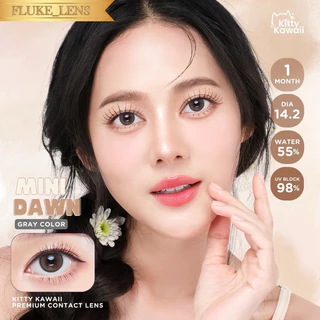 คอนแทคเลนส์ วอนยอง(ขนาดมินิ) 💖 Mini DAWN 💖 อมน้ำ55% กรองแสง แบรนด์ Kittykawaii เลนส์เกาหลี Made in Korea 🇰🇷