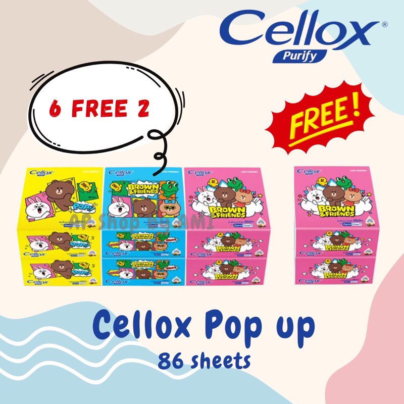 Cellox pop up รุ่น Line friend แถม 2 สุดคุ้ม‼️