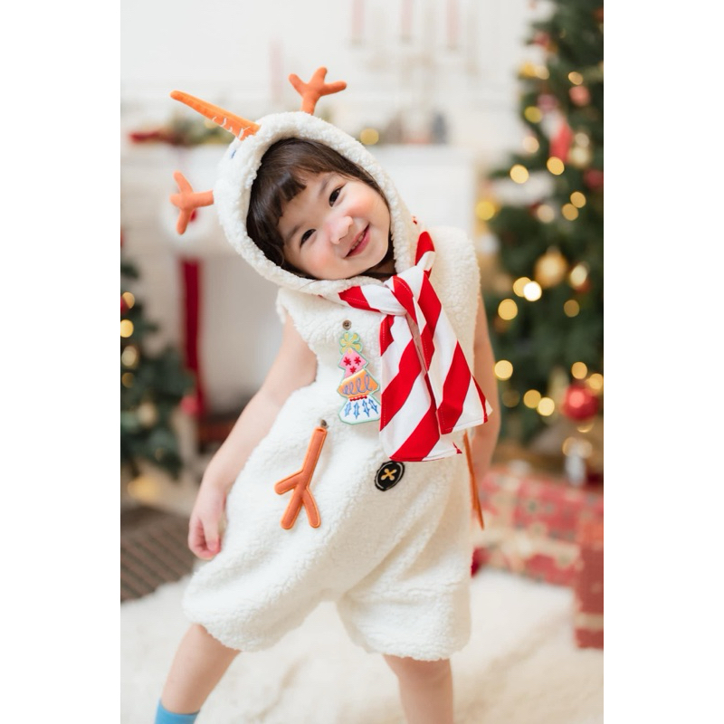 Babylovett Christmas Collection Romper 9-12 ปล่อยจีบ