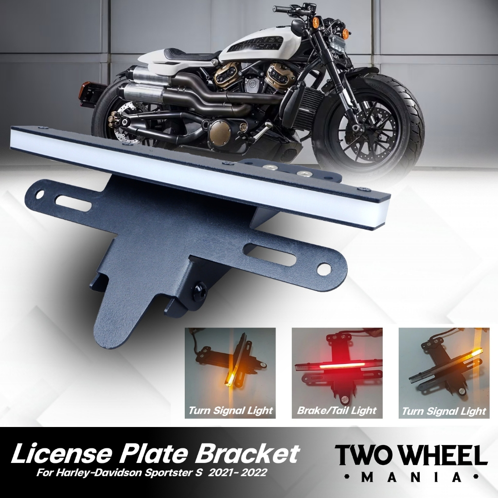 ไฟท้าย License Plate Bracket : Harley Davidson Sportster S  Model 2021 - 2022