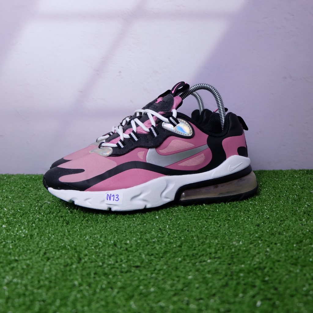 (38/24 cm) Nike Air Max 270 React ไนกี้มือ2ของแท้💯 รองเท้าผ้าใบผู้หญิง