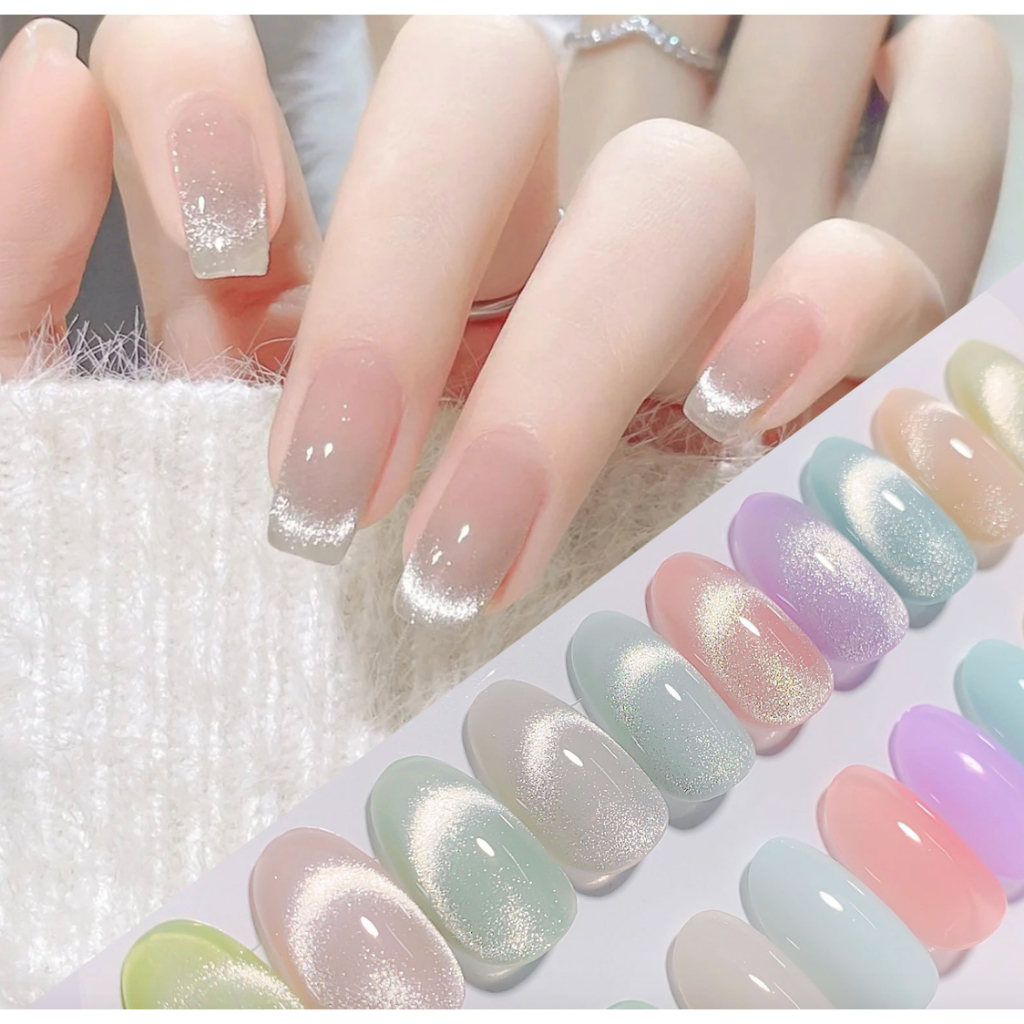 สีลูกแก้วขาว สีเจลลูกแก้วสีขาว Super Bright รูปที่ 5