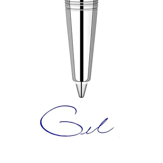 Parker ไส้ปากกาลูกเจล ไส้เจล ขนาด 0.7มม. สีดำ,สีน้ำเงิน Parker Gel pen Medium Blue 0.7 mm refill