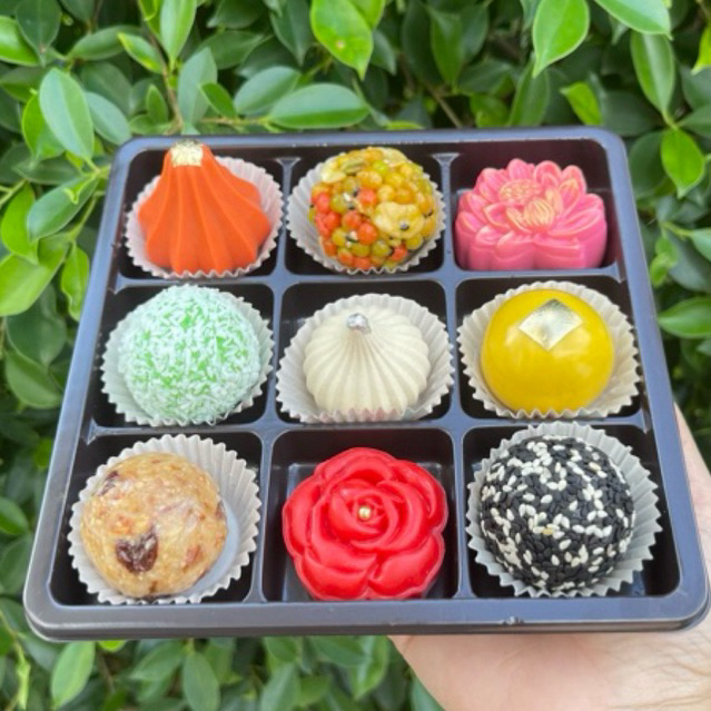 ใหม่‼️ขนมโมทกะลาดูชุดรวม9สูตร🕉‼️ทานได้ อร่อยด้วย‼️ (ขนมพร้อมจัดส่งภายใน 1-2 วันนับจากวันที่ได้รับคำสั่งซื้อค่า)