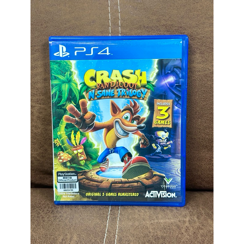[Ps4] CRASH bandicoot - N Sane Trilogy [รวม3ภาค][มือ1/มือ2]