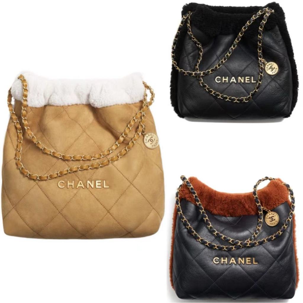 Chanel/หนังแกะ/เล็ก/กระเป๋าถือ/กระเป๋าถือ/ของแท้ 100%