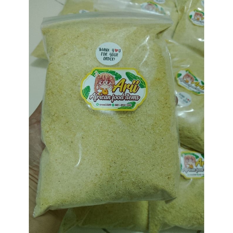 Africa garri, yellow Garri 1 kg 350฿