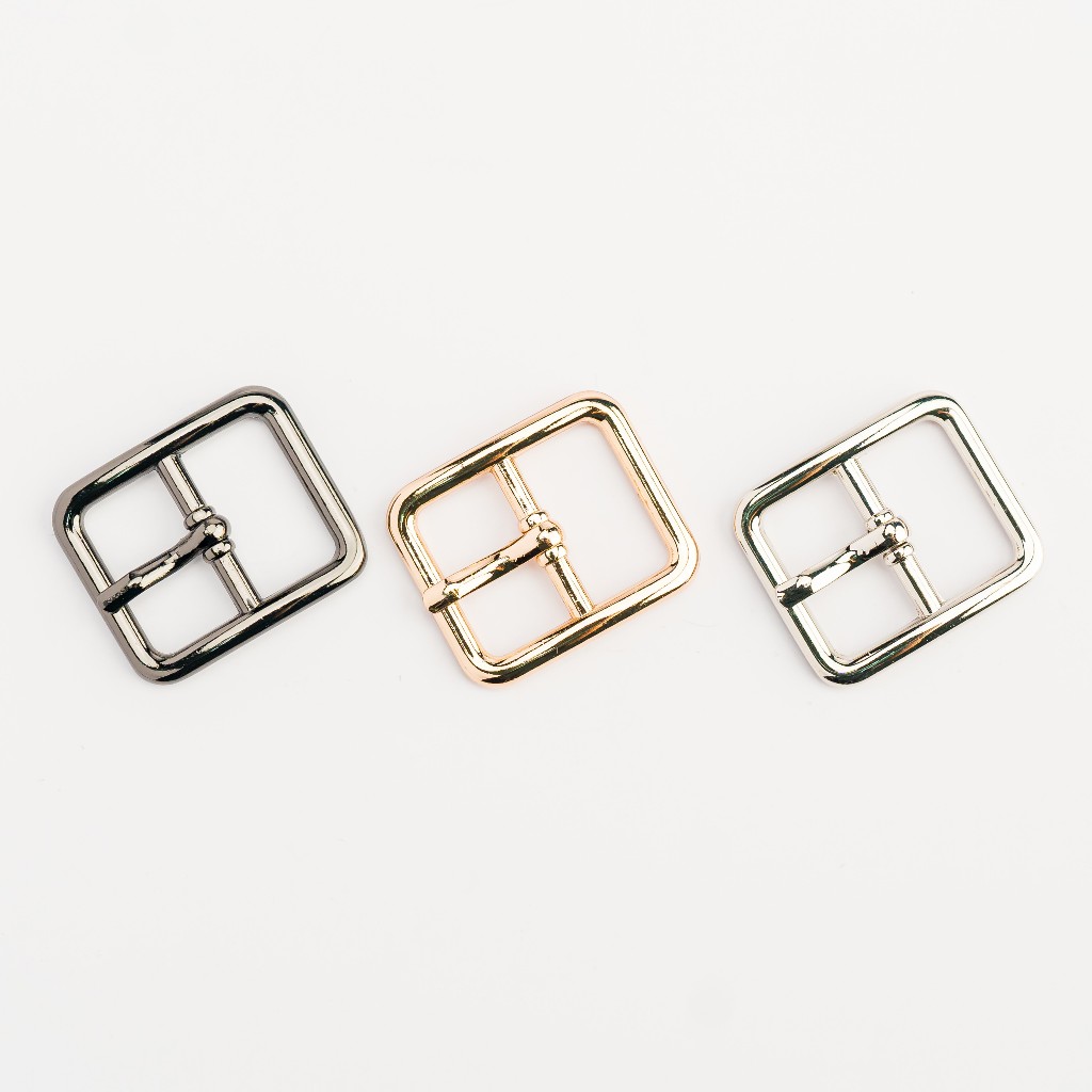 (4ชิ้น) หัวเข็มขัดสี่เหลี่ยมมน 16มม. (BYY3031-16)