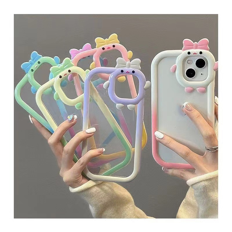 เคสลูกเจี๊ยบทูโทนไล่สีสำหรับไอโฟน 7pIus/8pIus/11/11promax/12/12pro/12promax/13/13pro/13promax