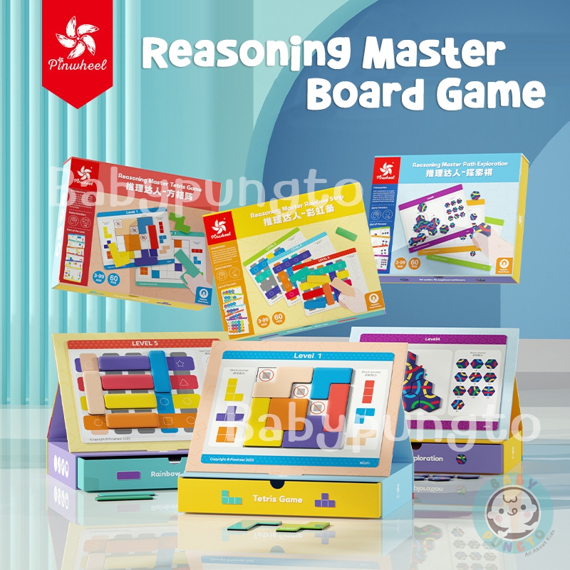 Pinwheel Reasoning Master Board Game