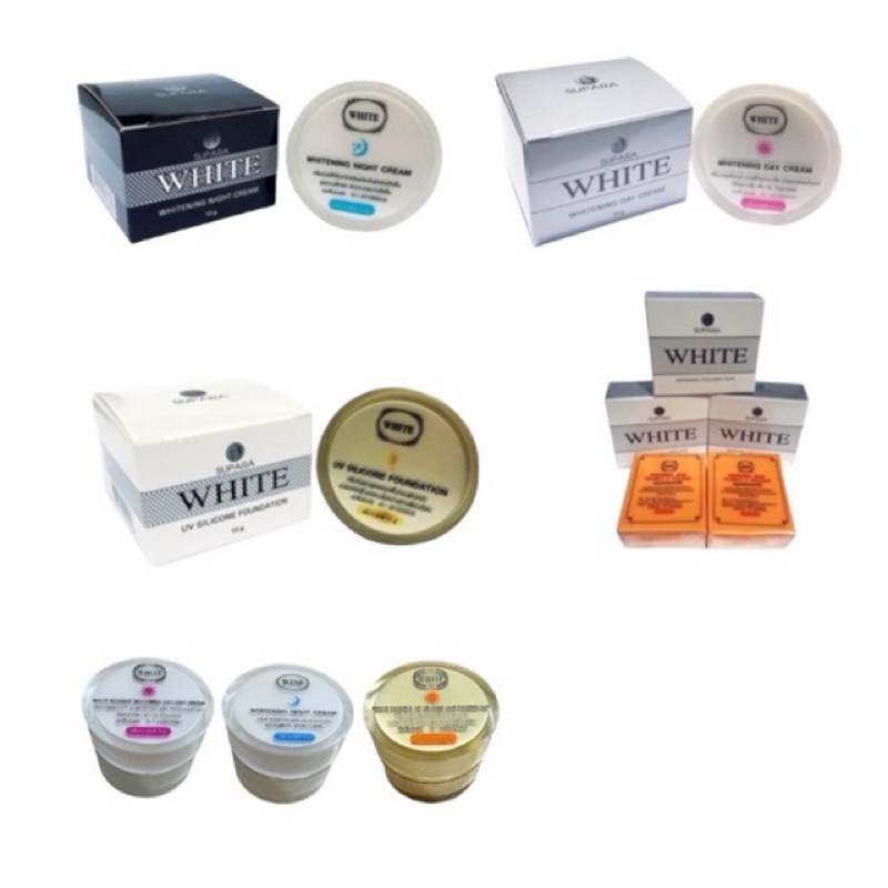 White Essence Cream By Supara ไวท์เอสเซนส์ครีม (มีทั้งเซ็ตและแยก)