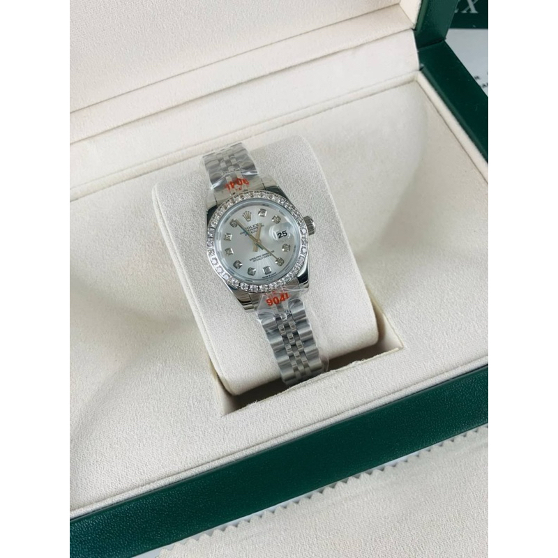 Rolex LADY DATEJUST 28(Top-Hiend) 📌size 28 mm. 📌เครื่องญี่ปุ่นแท้ 100 % 📌รับประกันเครื่อง 5 ปี