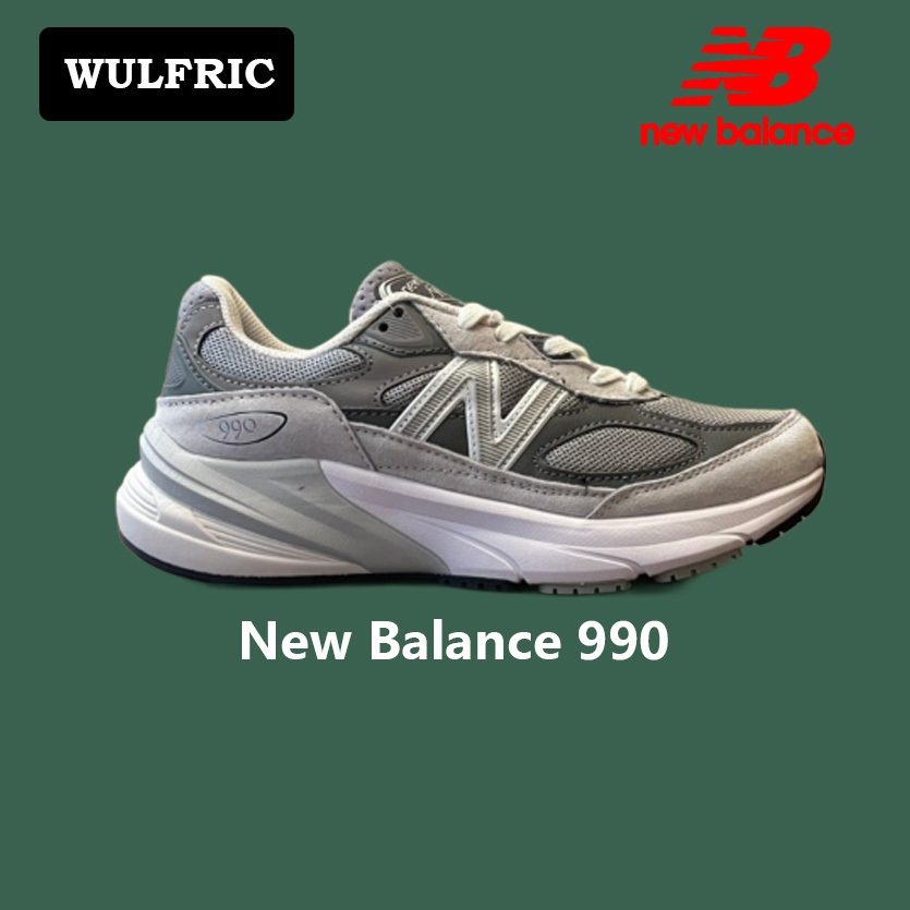[ส่งฟรี] New Balance 990 M990GL6 รองเท้ากีฬา สําหรับผู้ชายและผู้หญิง
