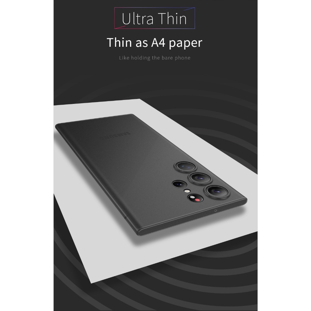 X-Level Ultra Thin เคส S23 Ultra / S24 Ultra / S23 Plus / S23 บาง xx ห้ามใส่กับกระจกกันเลนส์กล้อง xx