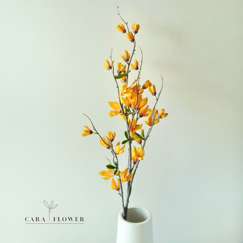 Winter Jasmine | ดอกมะลิฤดูหนาวหรืออิ๋งชุนฮวา ดอกไม้ปลอม ดอกไม้ประดิษฐ์ ตกแต่งบ้าน (J01) [พร้อมส่ง]