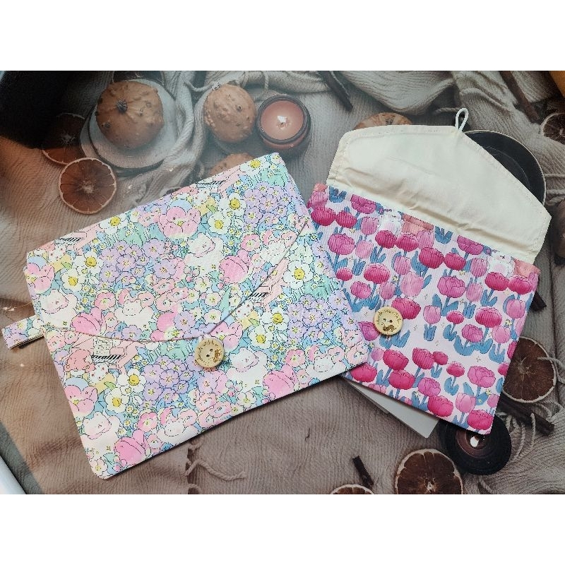 ซองผ้าใส่ e-reader BOOX LEAF 2 , BOOX PAGE , BOOX GO COLOR 7 ได้ใส่พร้อมเคสได้