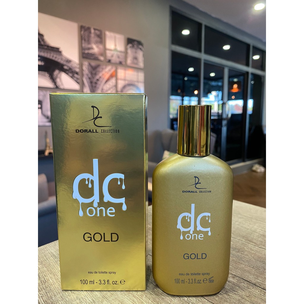 น้ำหอมนำเข้า dc one GOLD 100 ml.ผู้ชาย