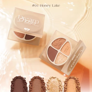 bnb barenbliss Dream Chaser Quad Eyeshadow Paletteพาเลทอายแชโดว์ เนื้อชิมเมอร์เกลี่ยง่าย โทนธรรมชาติ