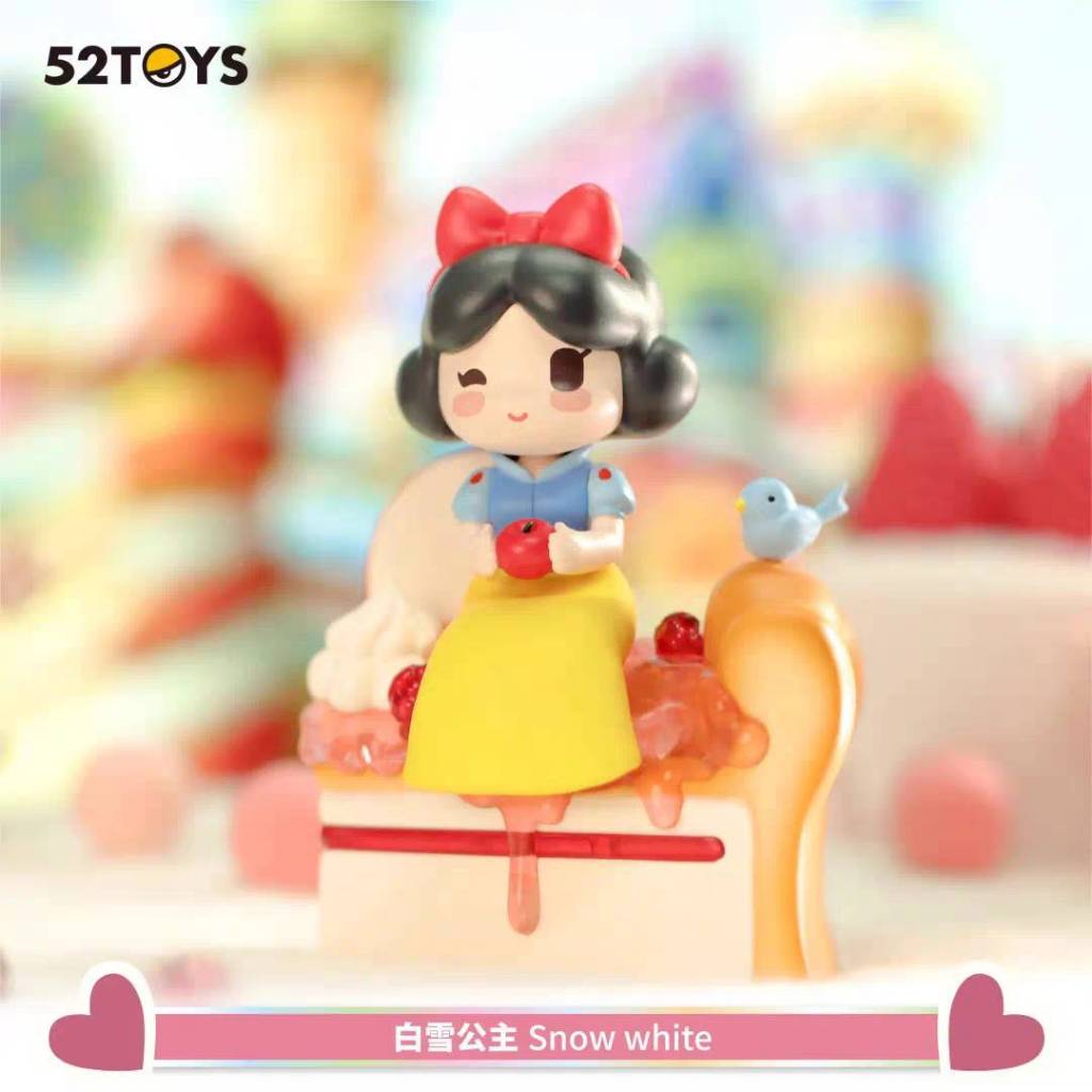 (พร้อมส่ง - หน้ากล่องระบุตัว) เจ้าหญิงสโนวไวท์  52Toys Disney Princess Sweet Dessert Series