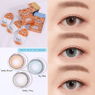 SISSE LENS [เลนส์ราย 6 เดือน] TiTi Sandy Brown คอนแทคเลนส์ เ…