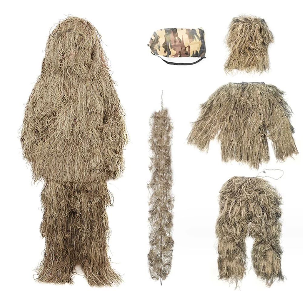 FYP เสื้อคลุมลายพราง 3D Ghillie Suit สำหรับล่าสัตว์เดินป่า thumbnail 3