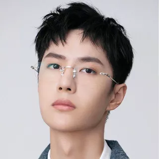 2 in 1แว่นตา ป้องกันแสงสีฟ้าโลหะไร้กรอบโปร่งใสเปลี่ยนสีแฟชั่นสําหรับผู้หญิงและผู้ชาย นำเข้า.ในไทยCOD