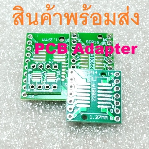 SMD PCB Board SOIC SOP SSOP TO DIP Adapter 8P 14P 16P 20P SOIC/SOP 1.27mm SSOP 0.65mm