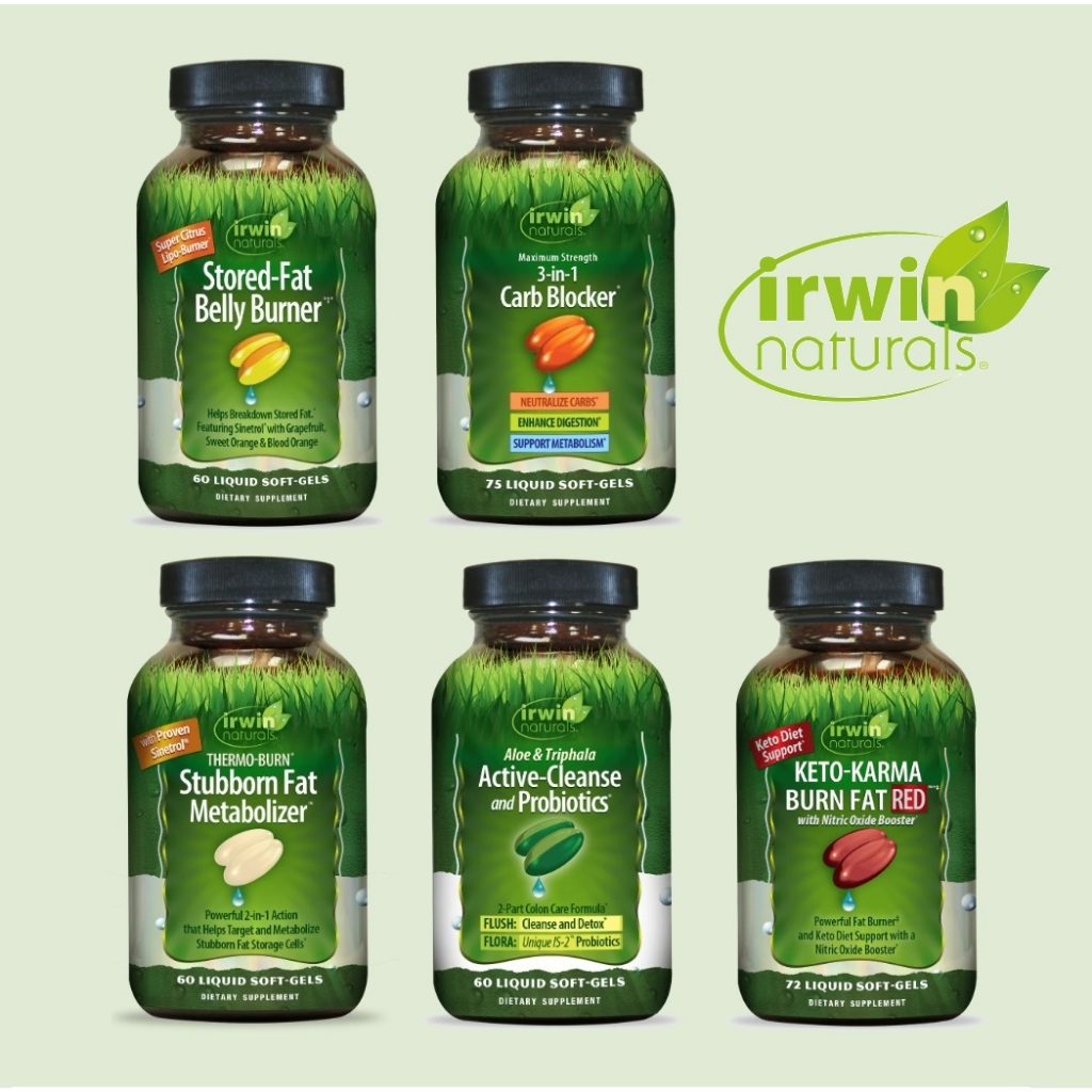 พร้อมส่ง Irwin Naturals, Liquid Soft-Gels อาหารเสริมการควบคุมน้ำหนัก