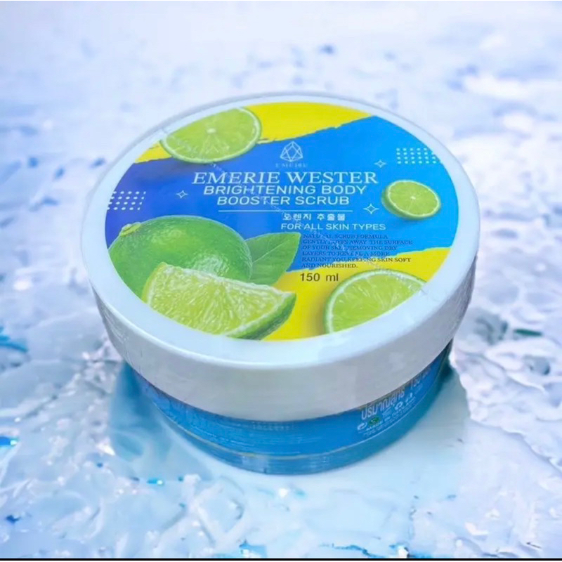 สครับ เวสเตอร์ BOOSTER SCRUB ผลัดเซลล์ผิว เปิดผิวขาว 150 ml.