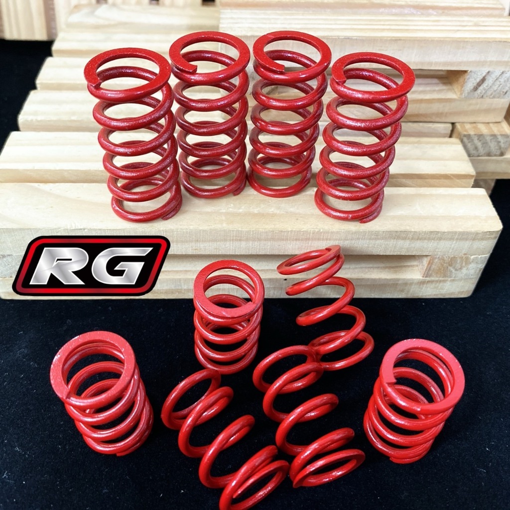 สปริงครัช RG แต่งพิเศษ Wave125 s/r/x/i บังลม / MSX/SONIC,DASH สปริงแดง 👍