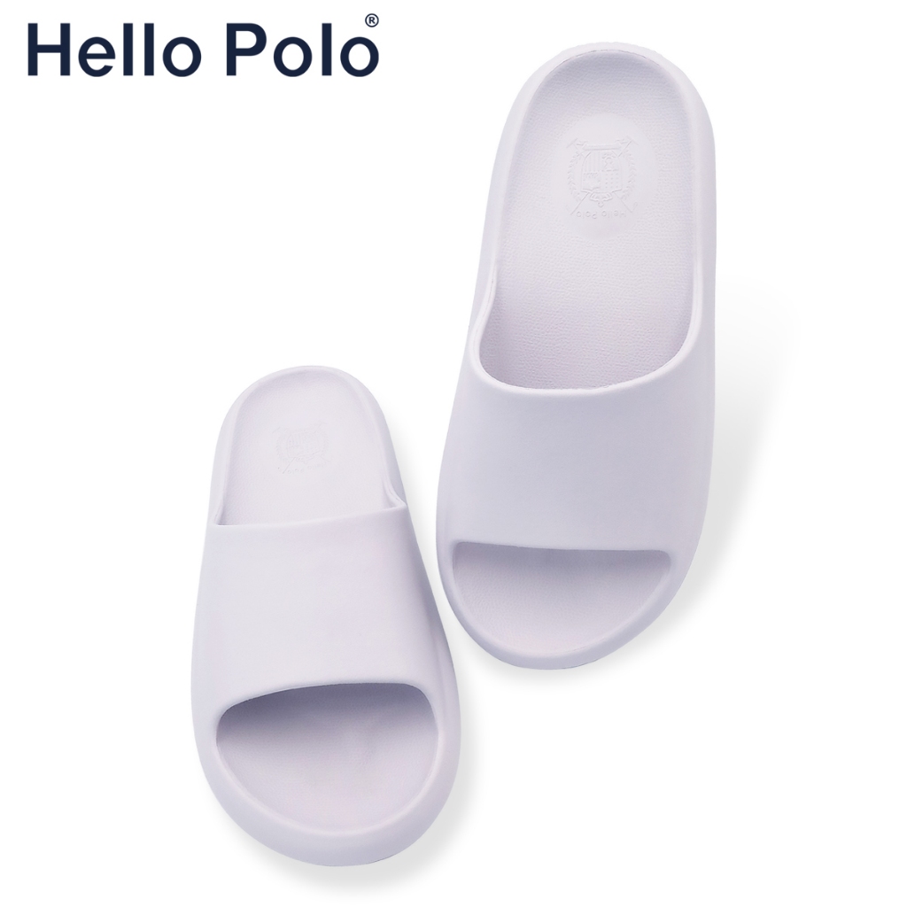Hello Polo รองเท้าแตะผู้หญิง ฟชั่น พื้นหนา น่ารัก นิ่มเหมือนเหยียบขี้ HP8007