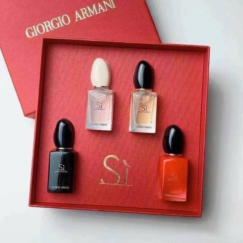 น้ำหอมจิ๋วมินิ Giorgio Armani perfume miniature si collection set เซ็ตมินิมาใหม่