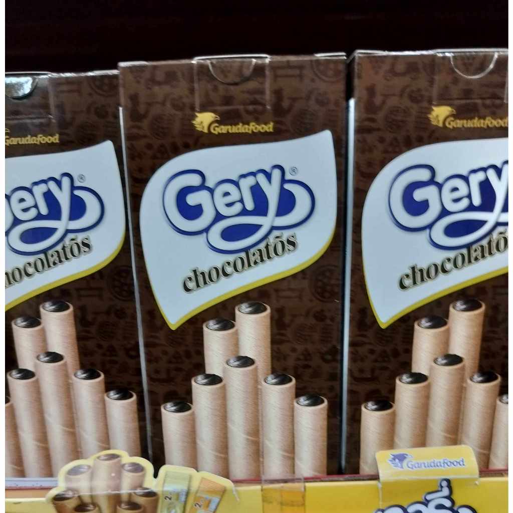 เจอร์รี่ ช็อกโก้ลาโตส ดาร์กช็อกโกแลต Gery Chocolatos (14กรัม*10ห่อ)