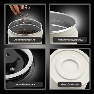 LZA โหลเก็บเมล็ดกาแฟ โหลสูญญากาศ รุ่น VACUUM CANISTER แตนเลส304 กระปุกเก็บธัญพืช อาหารแห้ง
