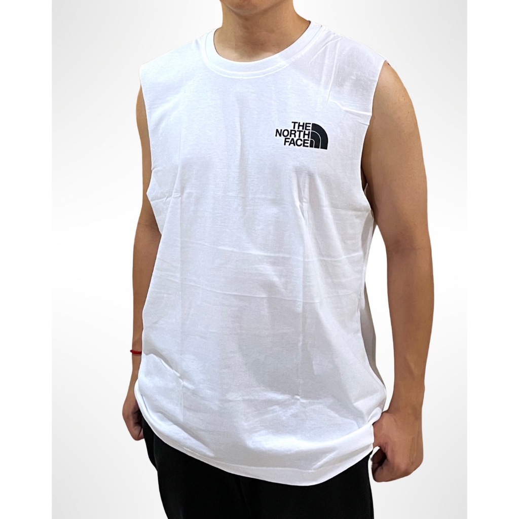 เสื้อแขนกุดสกรีนหน้า-หลัง TNF ผ้า Cotton นุ่ม ใส่สบาย ไม่ร้อน สกรีนแน่นๆไม่แตก Unisex ใส่ได้ทั้งชาย-หญิง