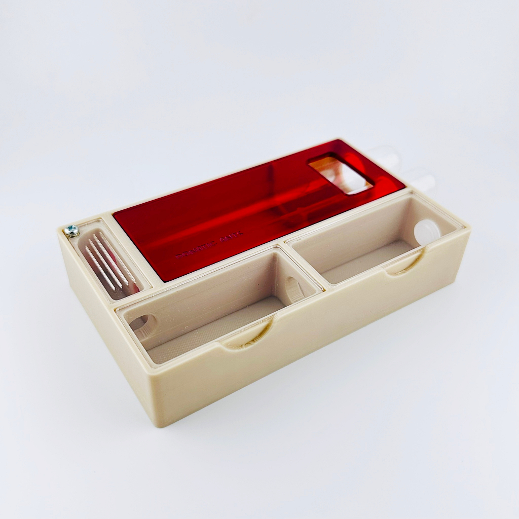 รังเลี้ยงมด 3D เริ่มต้น ขนาด M พร้อมหลอดทดลอง 2 หลอด Starter Ant Nest - Donatic Ants