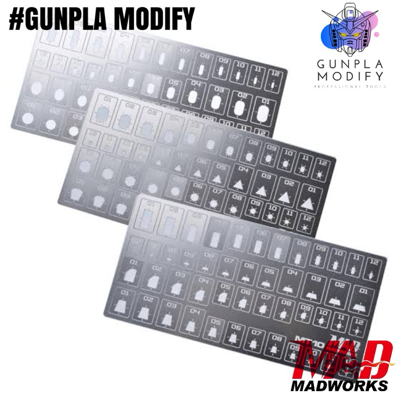 MADWORKS แม่แบบสำหรับเดินลาย Scribing Template