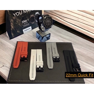 สาย Garmin 22mm. Quick Fit-Fenix7,6,5,-Fenix7pro,-Epix2,2pro…