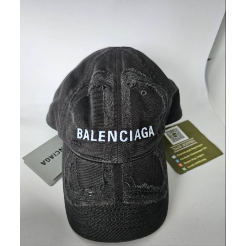 New Balenciaga cap destroyed