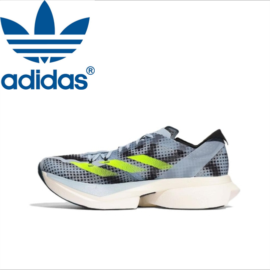 ของแท้ 100% adidas Adizero Adios Pro 3 Running shoes gray blue
