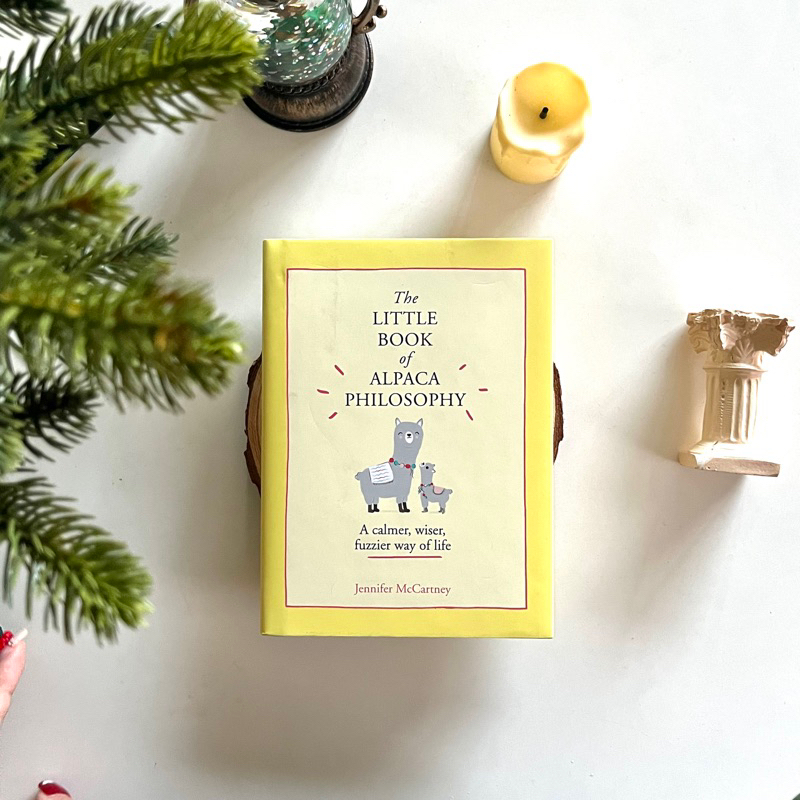 The little book of alpaca philosophy หนังสือปรัชญาน่ารัก✨