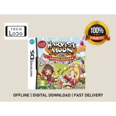 [PC/ANDROID GAME] Harvest Moon DS - Grand Bazaar [NDS EMULATOR INCLUDED ]
