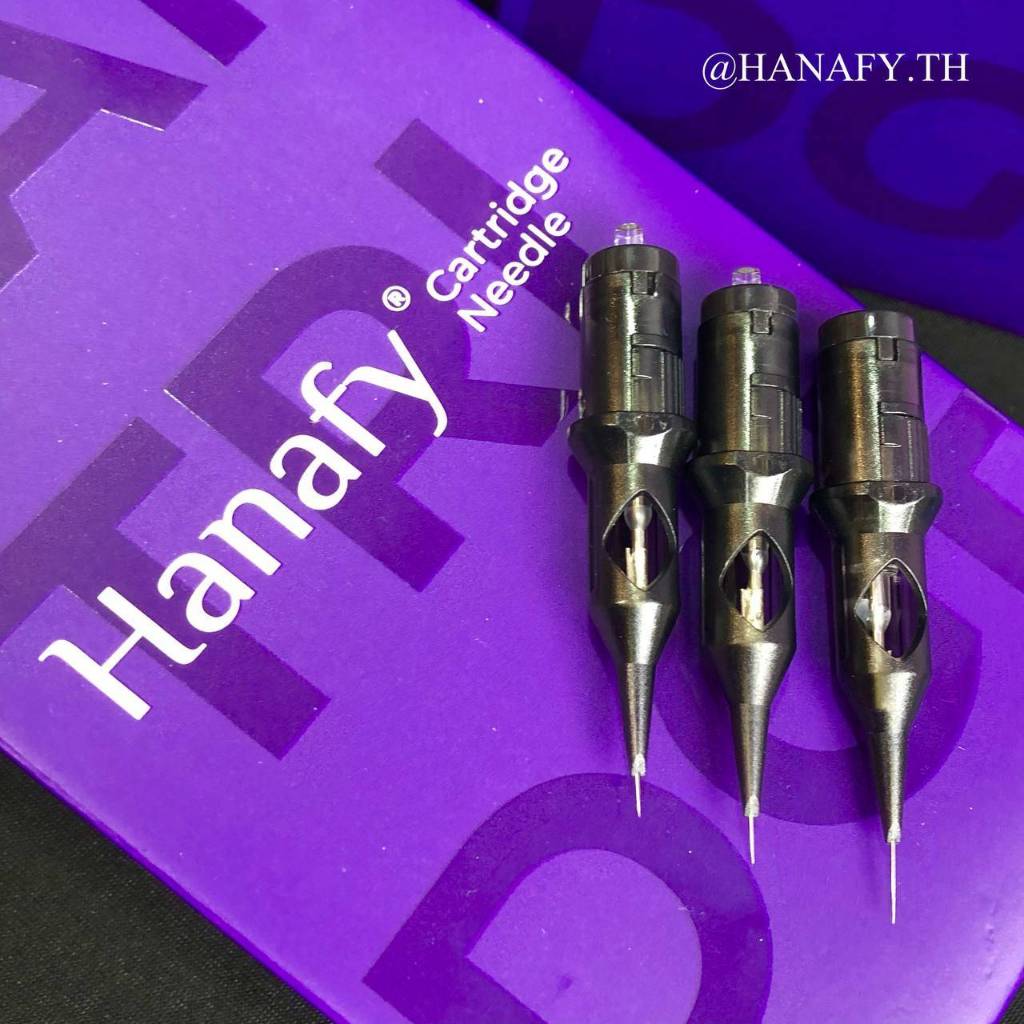 Hanafy เข็มฮ็อค สำหรับงาน PMU คิ้ว ตา ปาก 1ชิ้น พร้อมส่ง