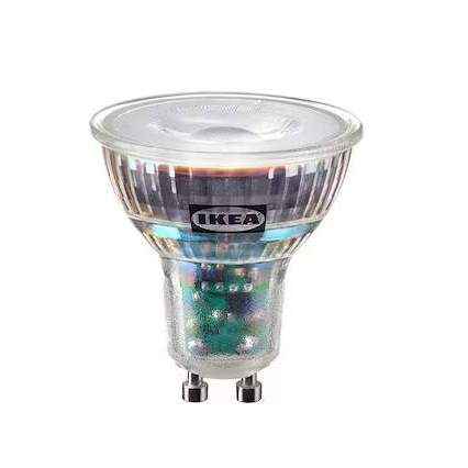 IKEA SOLHETTA หลอดไฟดาวไลท์ หลอดเขี้ยว LED GU10 230 ลูเมน