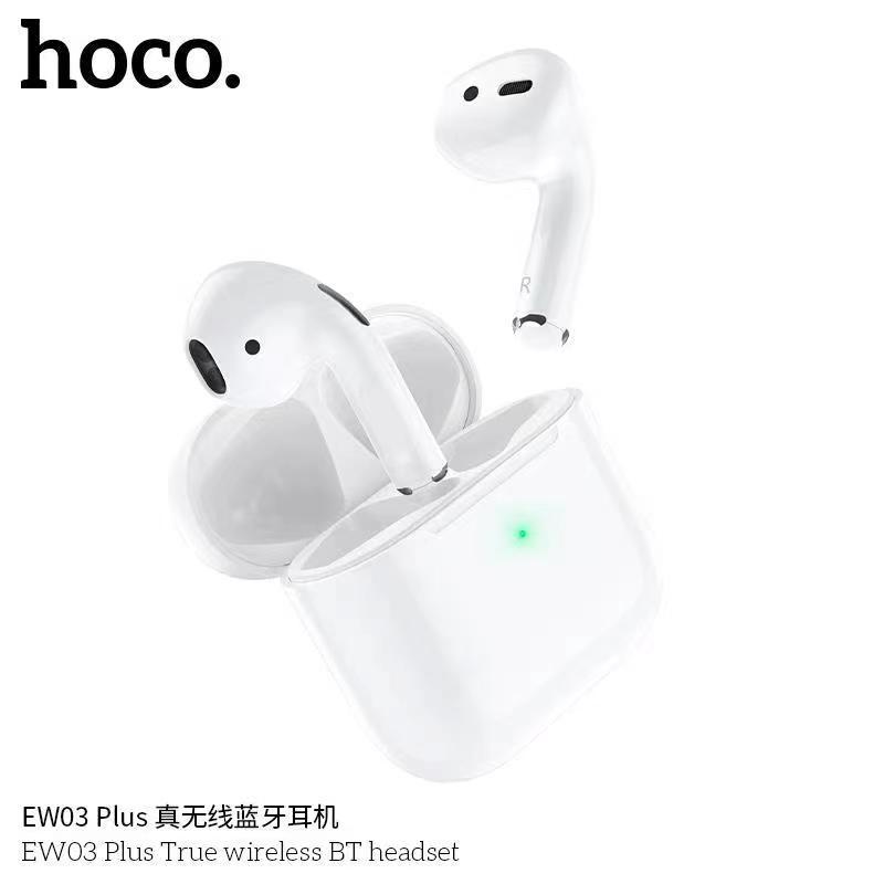 หูฟังบลูทูธ HOCOรุ่น EW03 Plus หูฟังบลูทูธ Wireless Earphones Bluetooth 5.1 Earphones True Wireless 